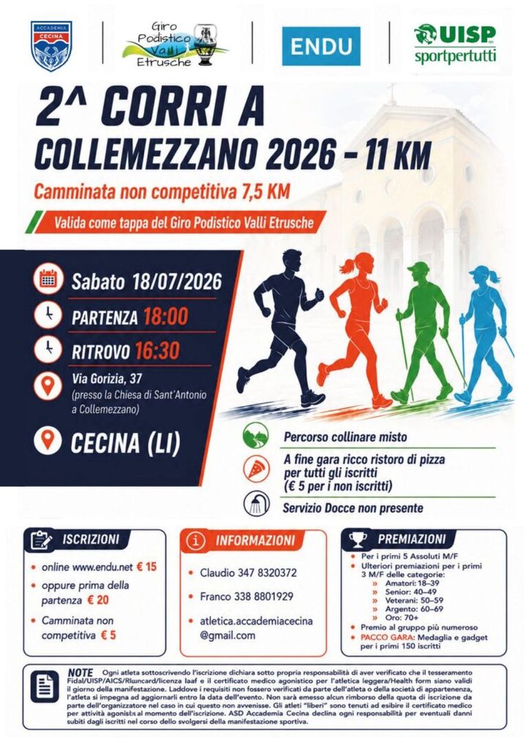 2° Corri a Collemezzano
